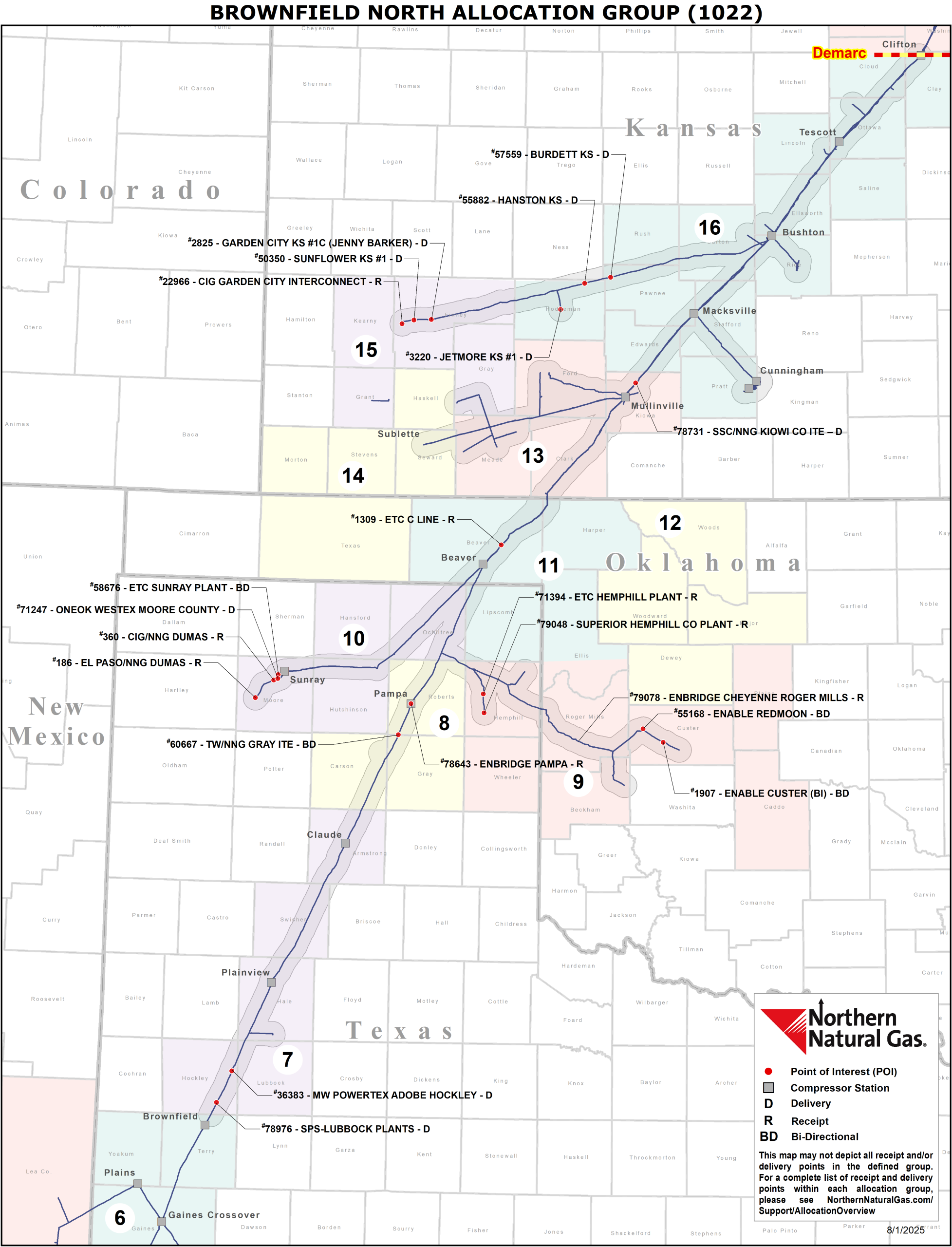 Brownfield North Allocation Group (1022)