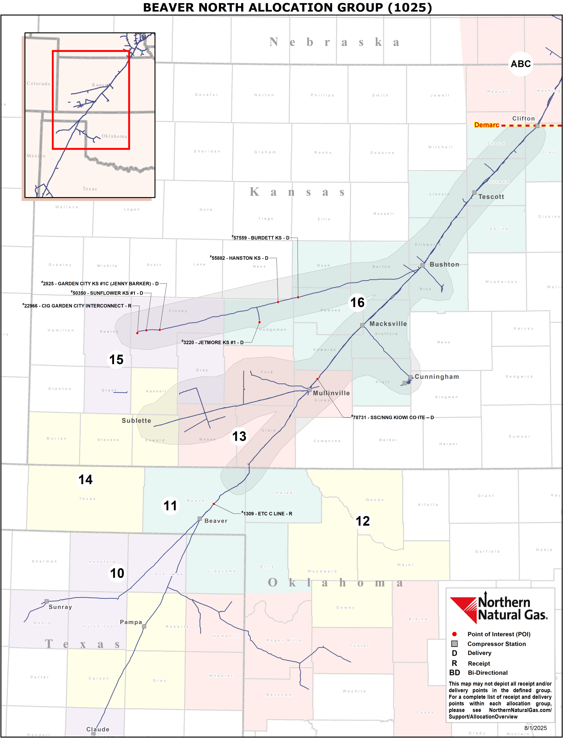 Beaver North Allocation Group (1025)