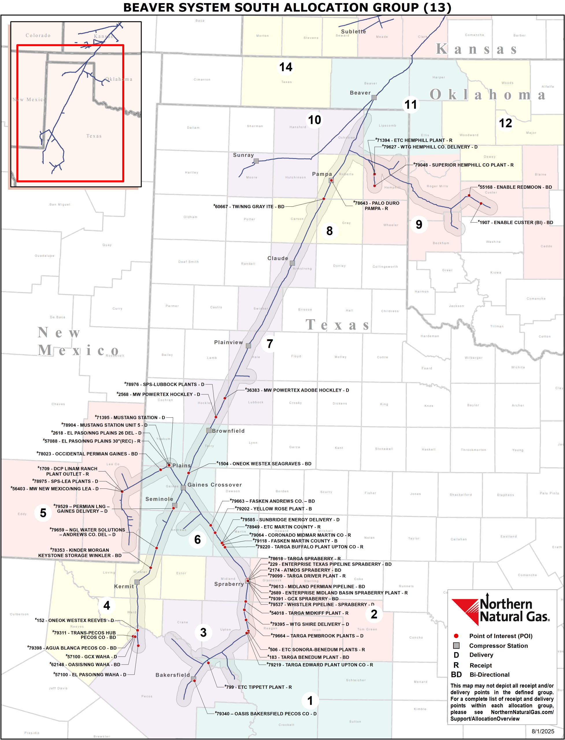 Beaver System South Allocation Group (13)
