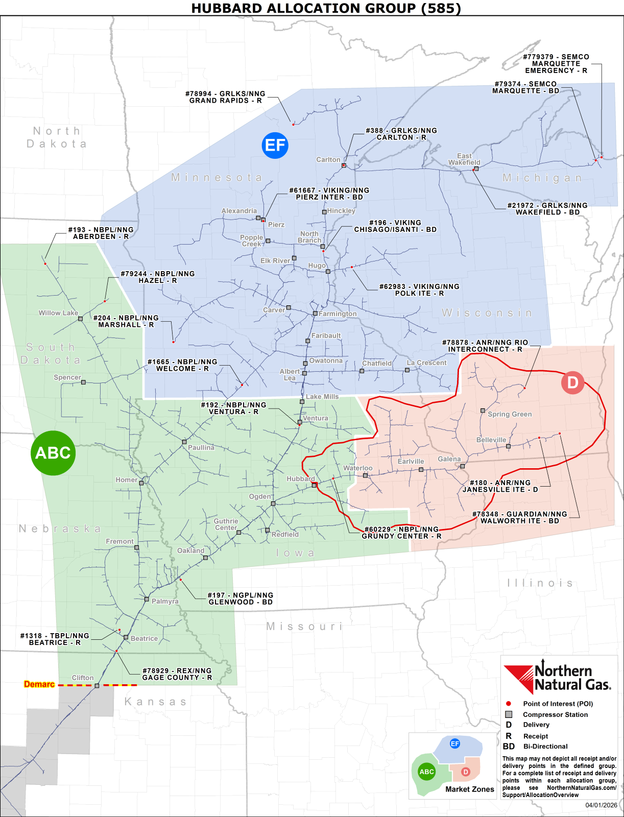 Hubbard East Allocation Group (585)