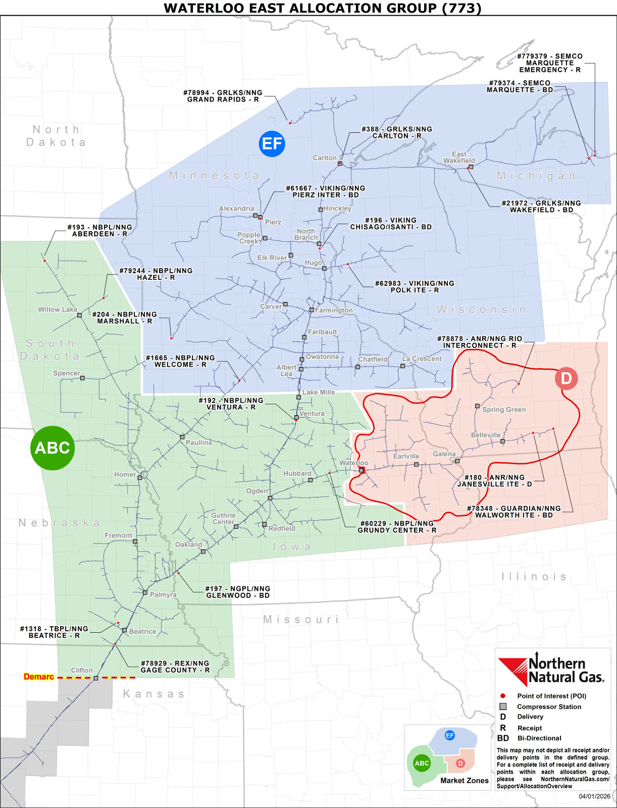 Waterloo East Allocation Group (773)