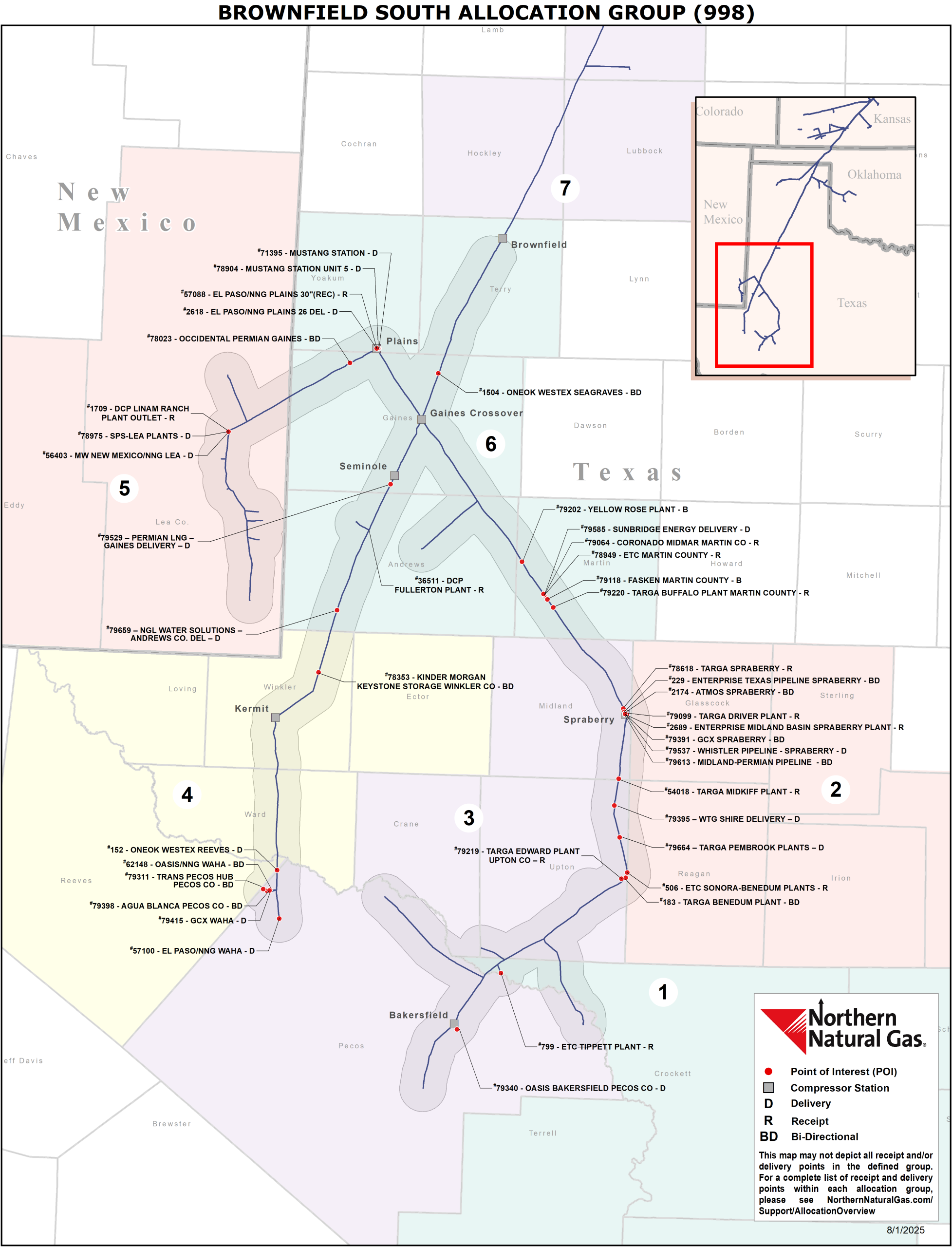 Brownfield South Allocation Group (998)