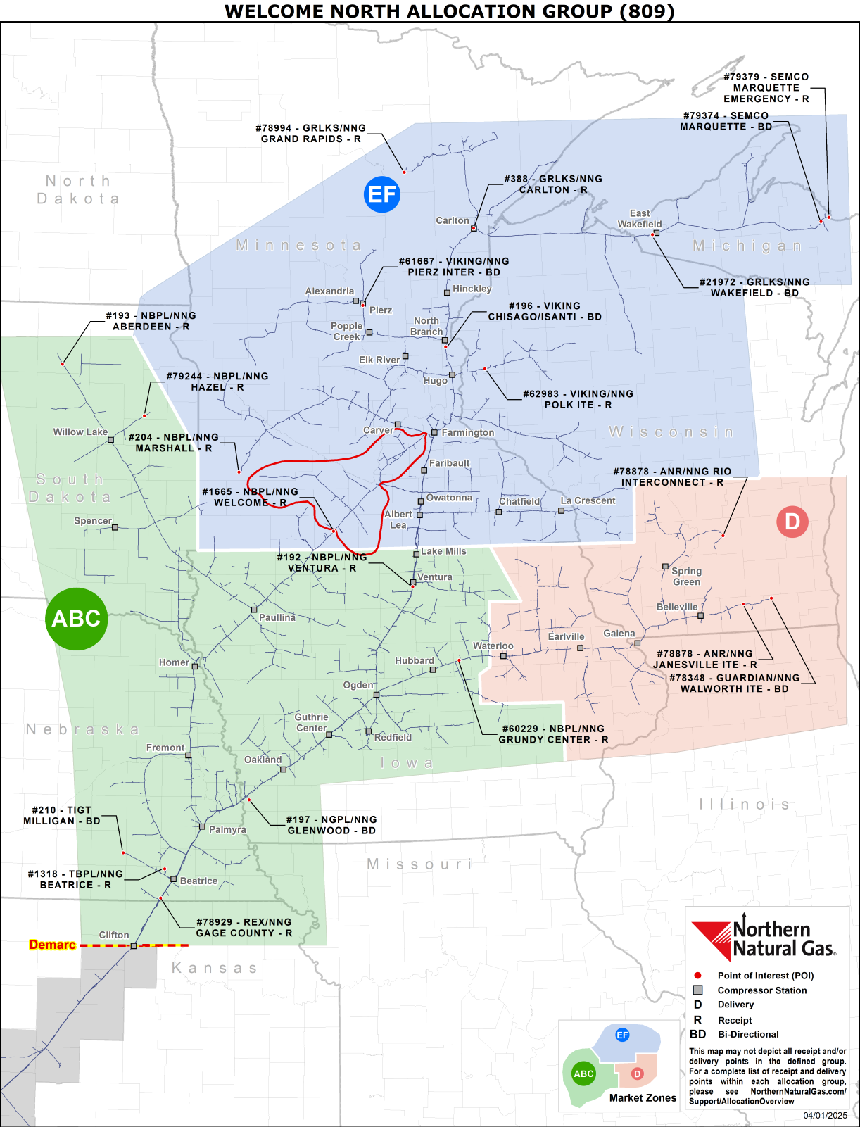 (809) Welcome North Allocation Group Map